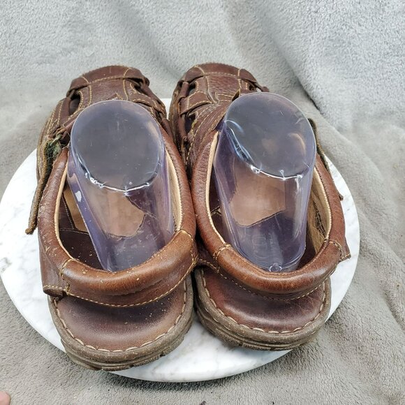 Born Shoes Mens Size 9 M/W Brown Leather Cabot III Sandals - Picture 9 of 9